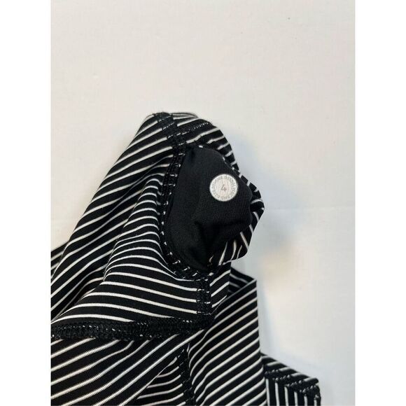 lululemon Wunder Under High-Rise Tight 25" Luxtreme Hype Stripe Black Size 4 - Picture 3 of 9